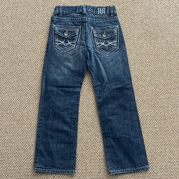 REQUEST Boys PREMIUM DENIM - 100% COTTON JEANS SZ 8 - Picture 2 of 5